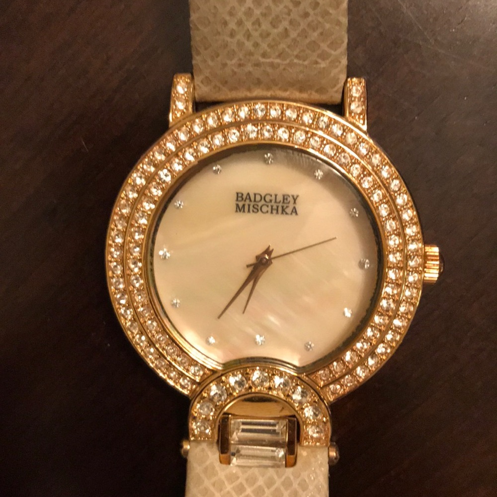 Tan Badgley Mischka Watch